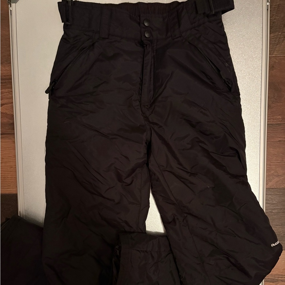 Outdoor Gear Women’s Black Adjustable Waist Snow Pants, Size XS, Style 6813R